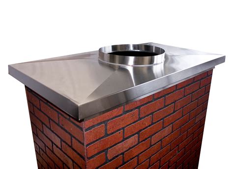 stainless steel chimney chase cover